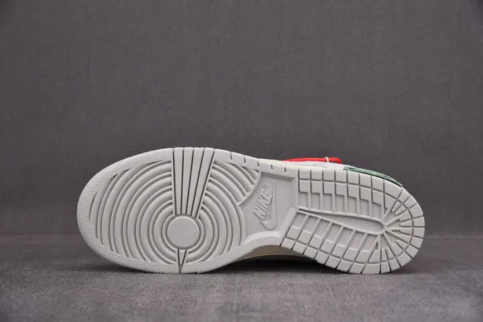 OW X Dunk Low 'Lot 33 Of 50' - Nike - DJ0950 
