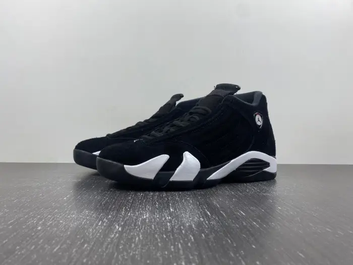 AIR JORDAN 14 RETRO 'BLACK WHITE'  DCE78