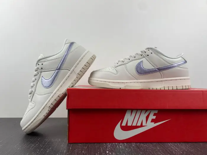 Nike DUNK LOW 'SAIL OXYGEN PURPLE' 