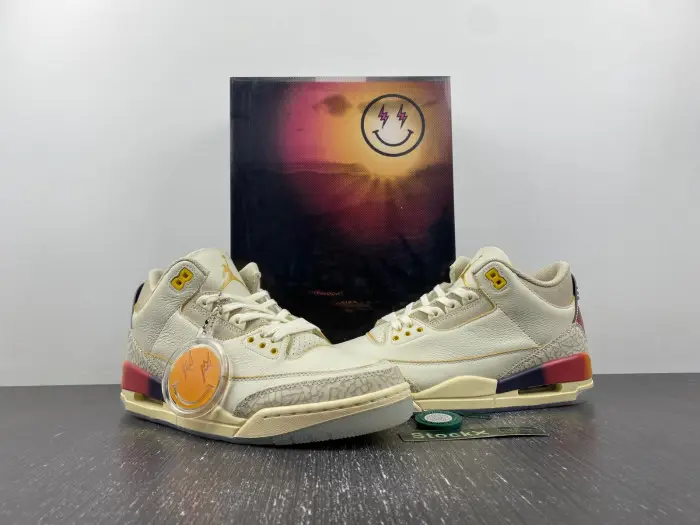 J Balvin x Air Jordan 3 "Medellín Sunset" 