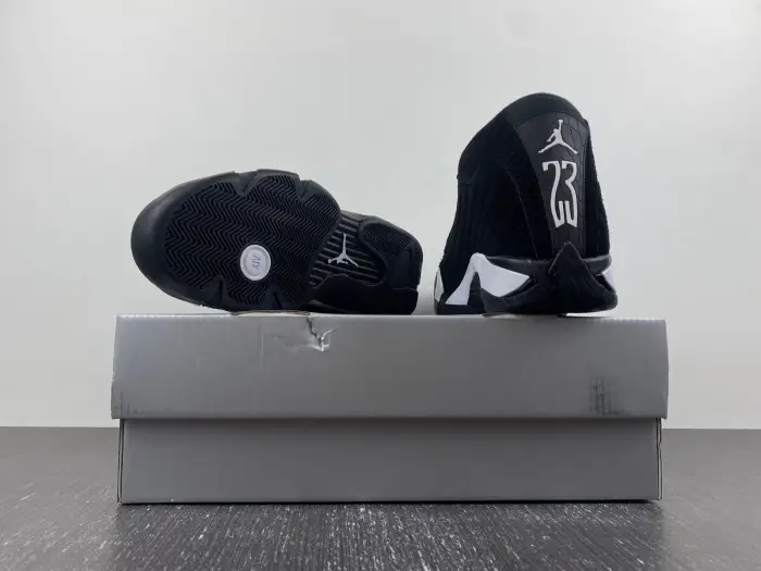 AIR JORDAN 14 RETRO 'BLACK WHITE' 