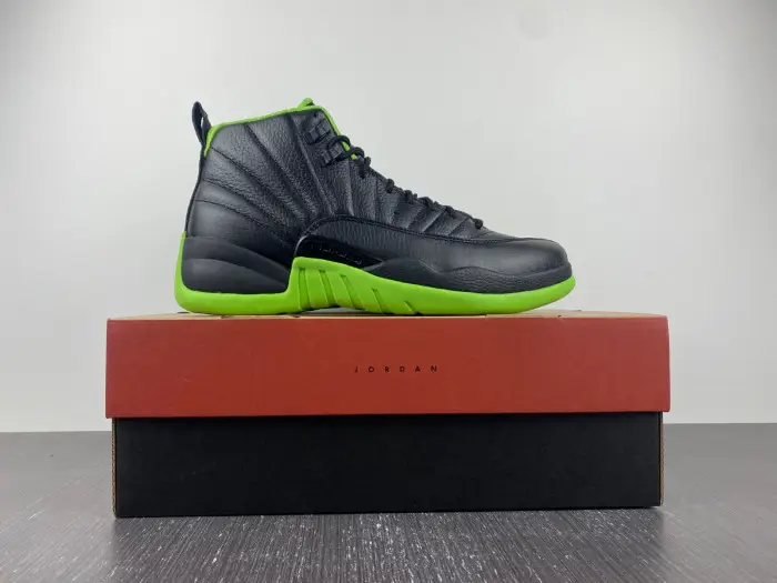 AIR JORDAN 12 BLACK GREEN 