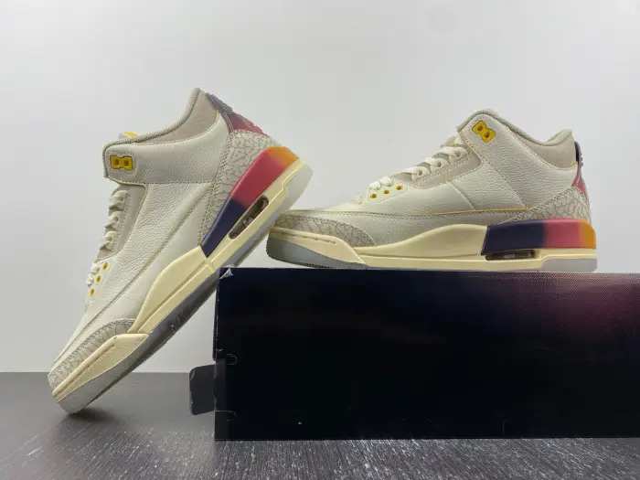 J Balvin x Air Jordan 3 "Medellín Sunset" 