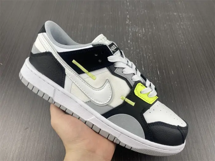 Nike Dunk Low Scrap Wolf Grey Light Lemon Twist 