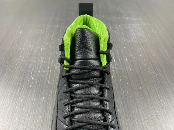 AIR JORDAN 12 BLACK GREEN 