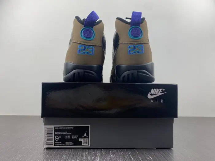 AIR JORDAN 9 RETRO 'OLIVE CONCORD' 