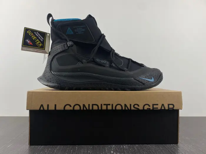 NIKE ACG AIR TERRA ANTARKTIK GORE-TEX SHOES BLACK 