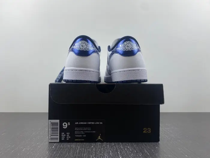 AIR JORDAN 1 LOW RETRO OG 'MIDNIGHT NAVY' 