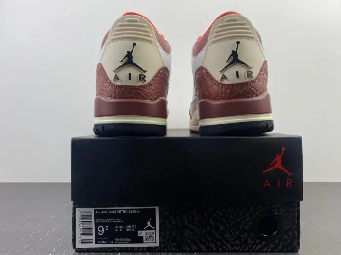 AIR JORDAN 3 RETROGS 'MARS STONE' 