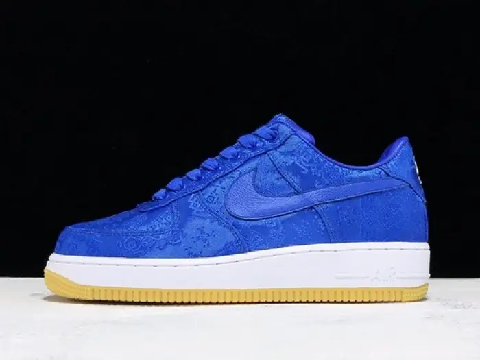 CLOT x Air Force 1 PRM 'Royal Silk' - Nike 