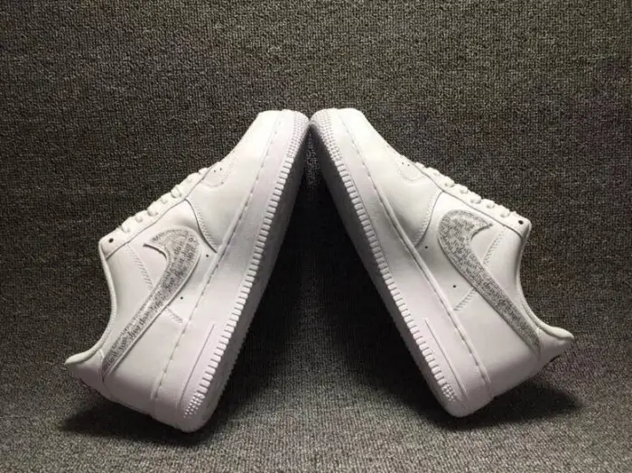 Air Force 1 Low Just Do It Pack White Clear 