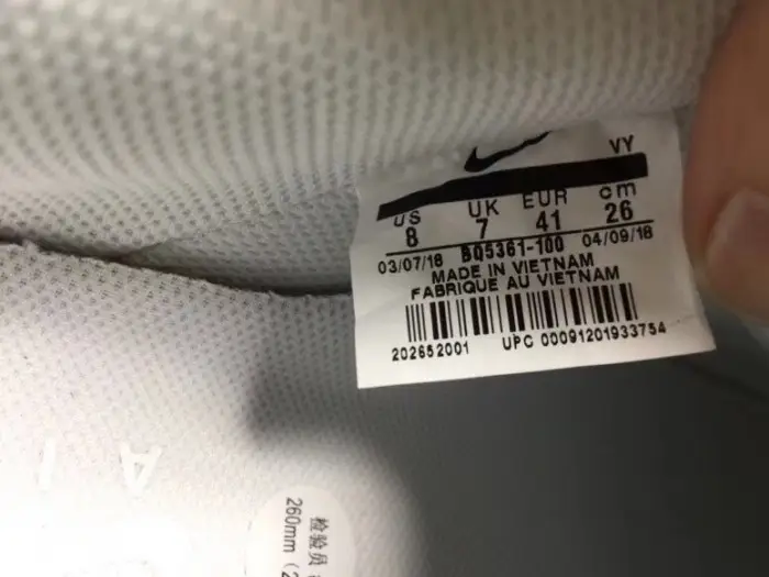 Air Force 1 Low Just Do It Pack White Clear 