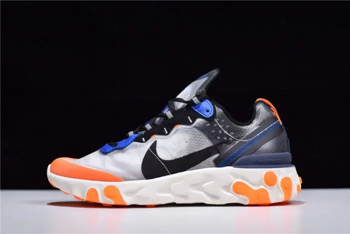 Nike React Element 87 Blue Orange  CDABE334