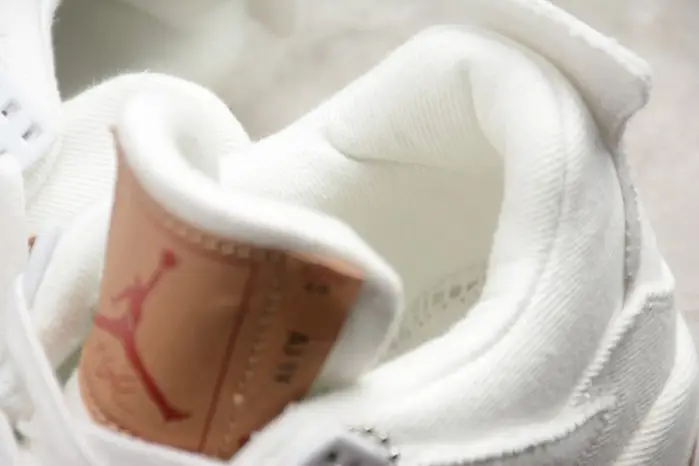 Levi's x Air Jordan 4 'White' 