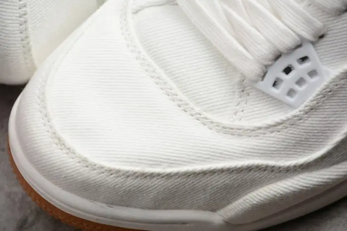 Levi's x Air Jordan 4 'White' 