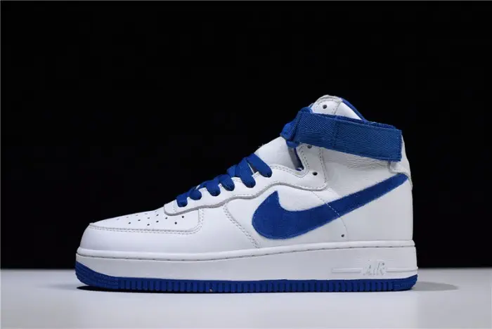 Nike Air Force 1 High retro "Summit-White/Game-Royal"  BCEA244