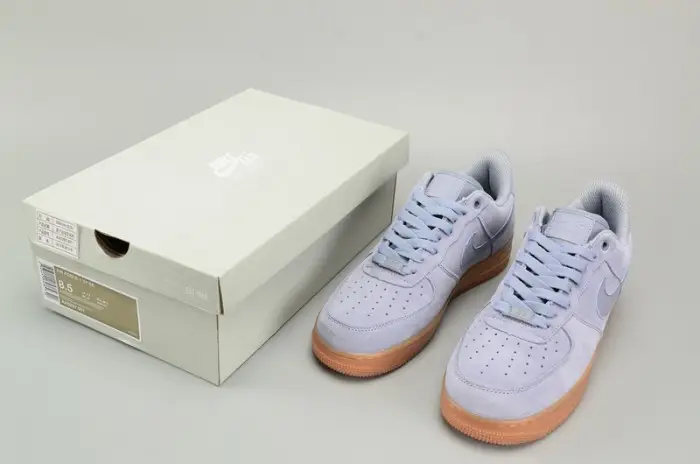 Nike Air Force 1 '07 SE Low Sizes Glacier Grey Gum AA0287 
