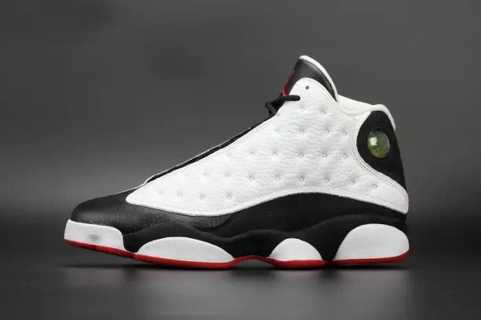 Air Jordan 13 Retro "HE GOT GAME" white/ black-true red mens  CFE859