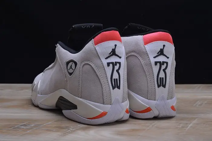 AIR JORDAN 14 RETRO "DESERT SAND" black  white mens 