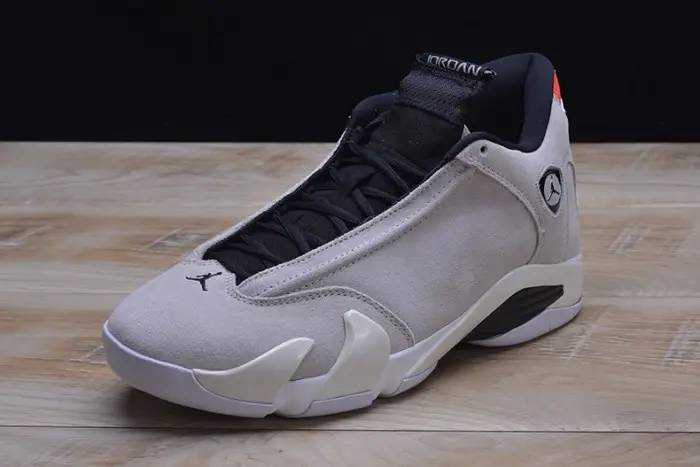 AIR JORDAN 14 RETRO "DESERT SAND" black  white mens 