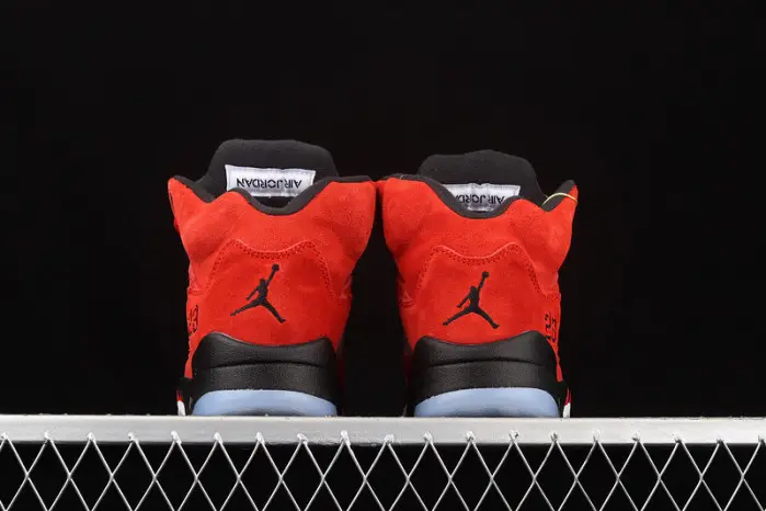 Air Jordan 5 Raging Bull 2021 Red Suede 
