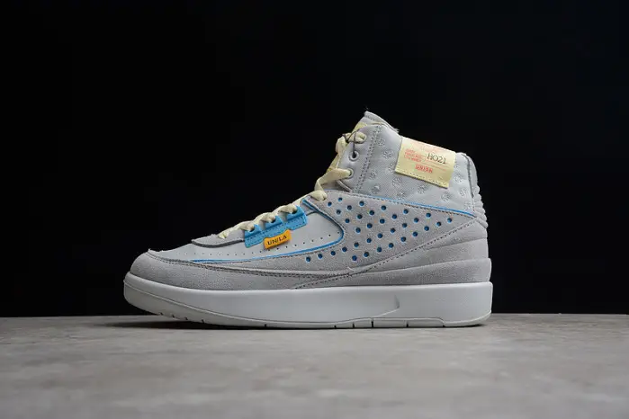 Jordan 2 Retro Union Grey Fog  CBED342