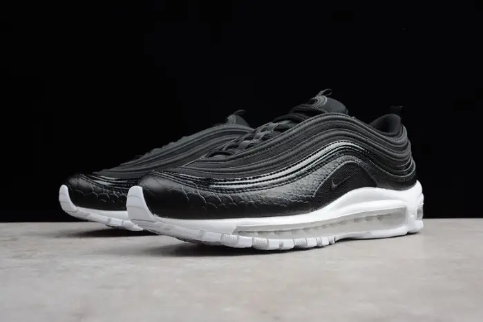 nike mens AIR MAX 97 PRM black 