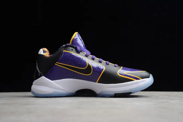 KOBE 5 PROTRO LAKERS COURT PURPLE BLACK-UNIVERSITY GOLD 