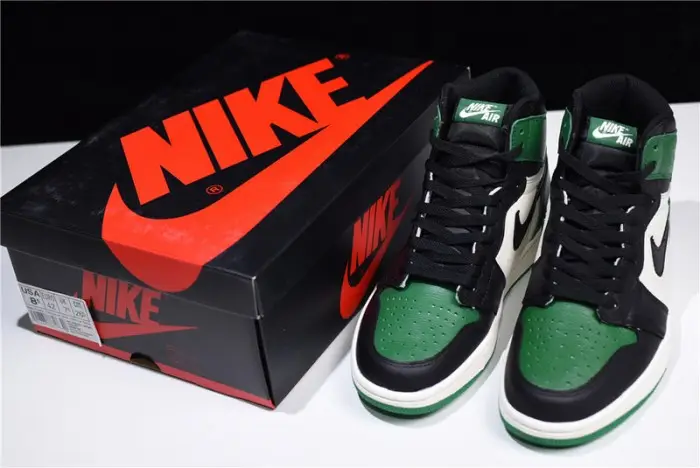 Air Jordan 1 High OG NRG Pine Green Sail-Black 