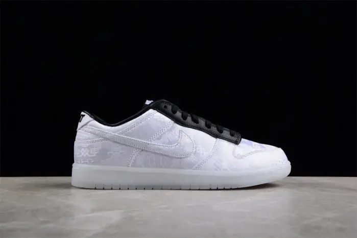Nike Dunk Low CLOT Fragment White 