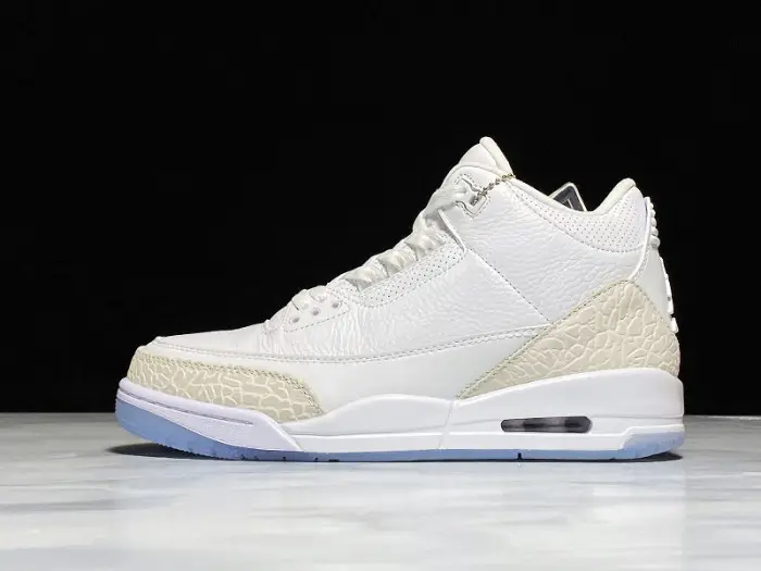 AIR JORDAN 3 RETRO 'TRIPLE WHITE'  FFCBC1551