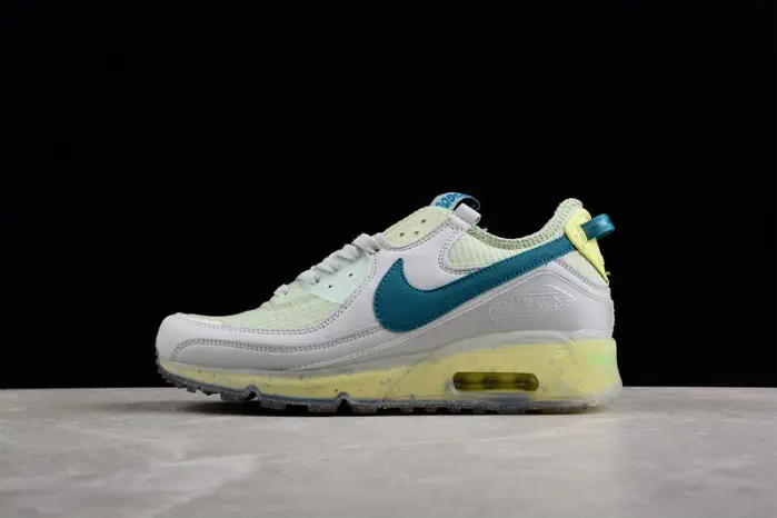 NIKE AIR MAX 90 TERRASCAPE GREY HAZE DARK TEAL GREEN SEAFOAM  FFEBE1586