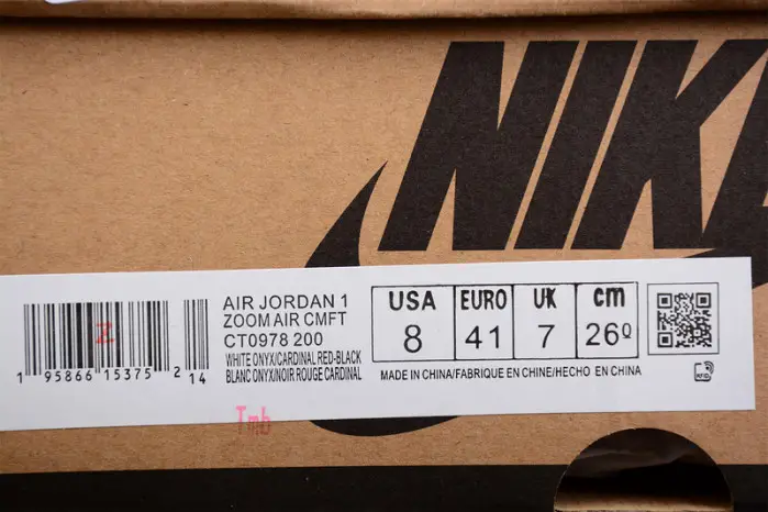 Air Jordan 1 High OG Zoom CMFT 