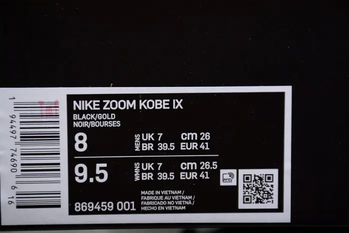 NIKE KOBE 11 ELITE LOW 'FADE TO BLACK 