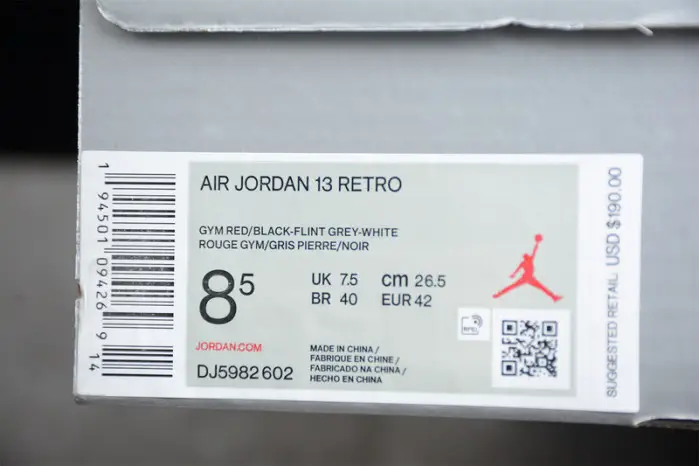 Air Jordan 13 Reverse Bred 