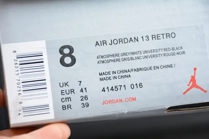 Air Jordan 13 Atmosphere Grey 