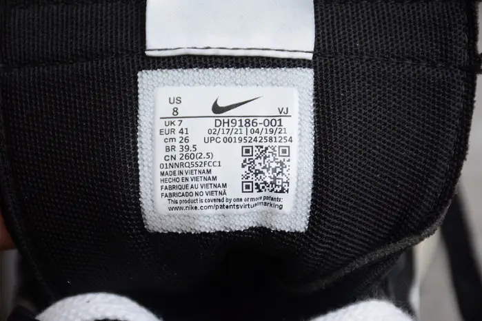 SACAI X NIKE LDWAFFLE X JEAN PAUL GAULTIER BLACK WHITE 