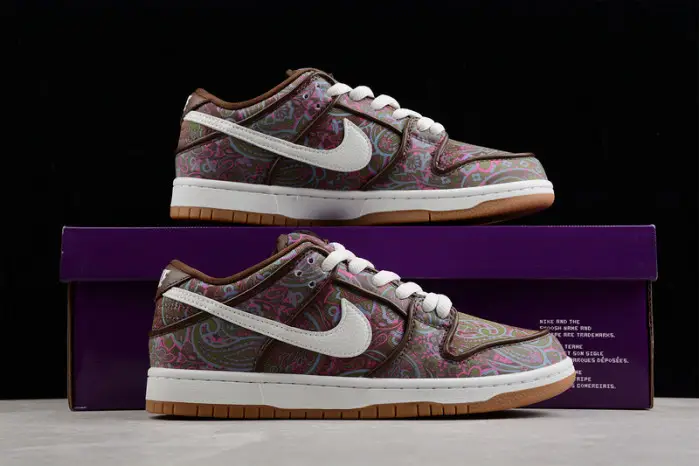 Nike SB Dunk Low Pro Paisley Brown 