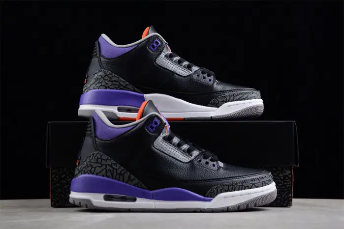 AIR JORDAN 3 RETRO 'COURT PURPLE' 