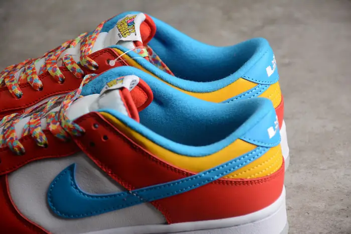 Nike LEBRON JAMES X FRUITY PEBBLES X DUNK LOW 