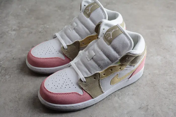 AIR JORDAN 1 MID SE Pastel Vivid Green Grind 