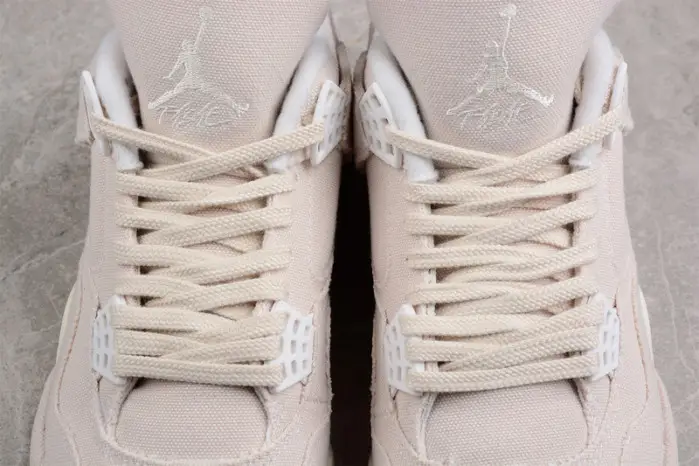 AIR JORDAN 4 CANVAS SAIL CEMENT GREY 