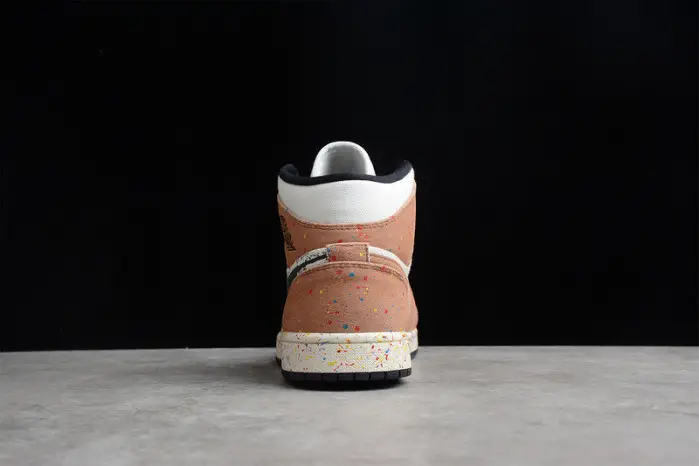 AIR JORDAN 1 MID SE 'BRUSHSTROKE PAINT SPLATTER' 