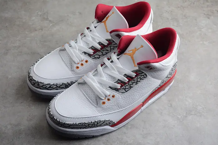 AIR JORDAN 3 RETRO 'CARDINAL RED' 