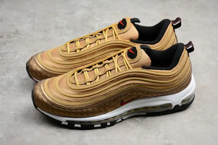 NIKE AIR MAX 97 OG QS "2017 RELEASE" metallic gold 