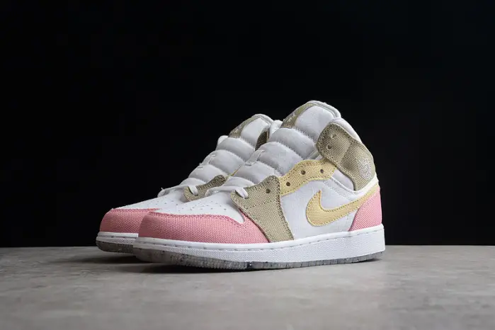 AIR JORDAN 1 MID SE Pastel Vivid Green Grind 