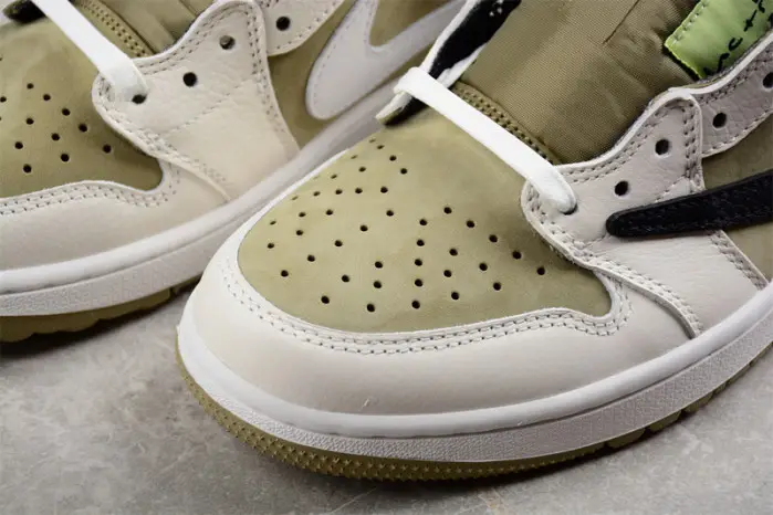 Jordan 1 Retro Low Golf Travis Scott Neutral Olive 