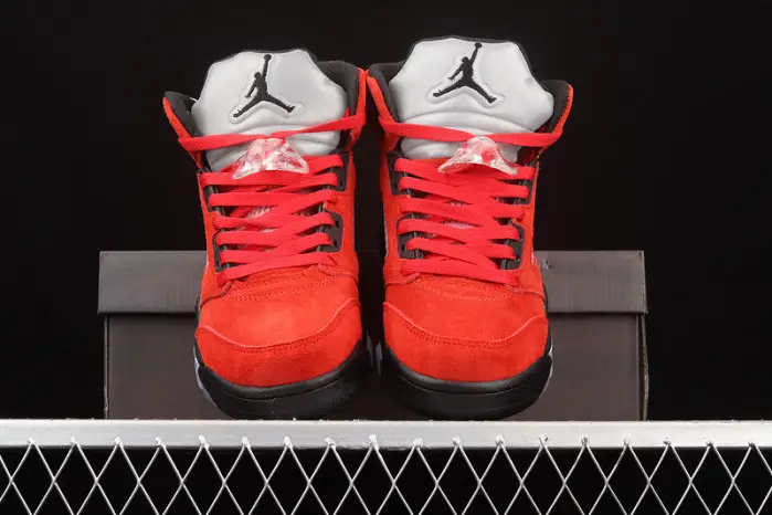 Air Jordan 5 Raging Bull 2021 Red Suede 