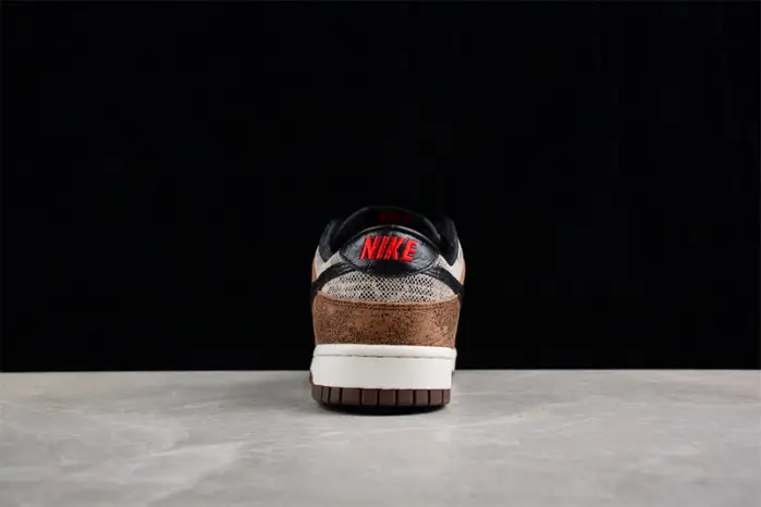 nike dunk low preM1vm 'brown snakeskin' 