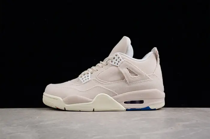AIR JORDAN 4 CANVAS SAIL CEMENT GREY  CDB30